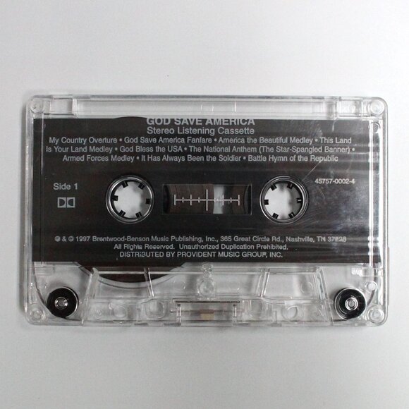 Dr. Jerry Falwell Presents God Save America The Musical Plus Cassette Tape - Picture 5 of 15